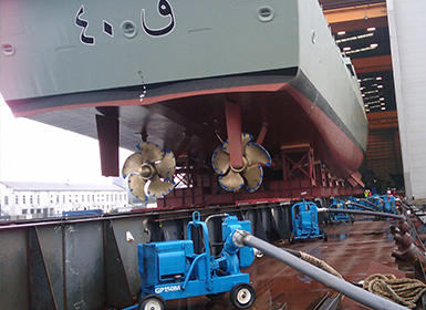 Pump Hire for Docks Ports & Harbours from Khansaheb Sykes