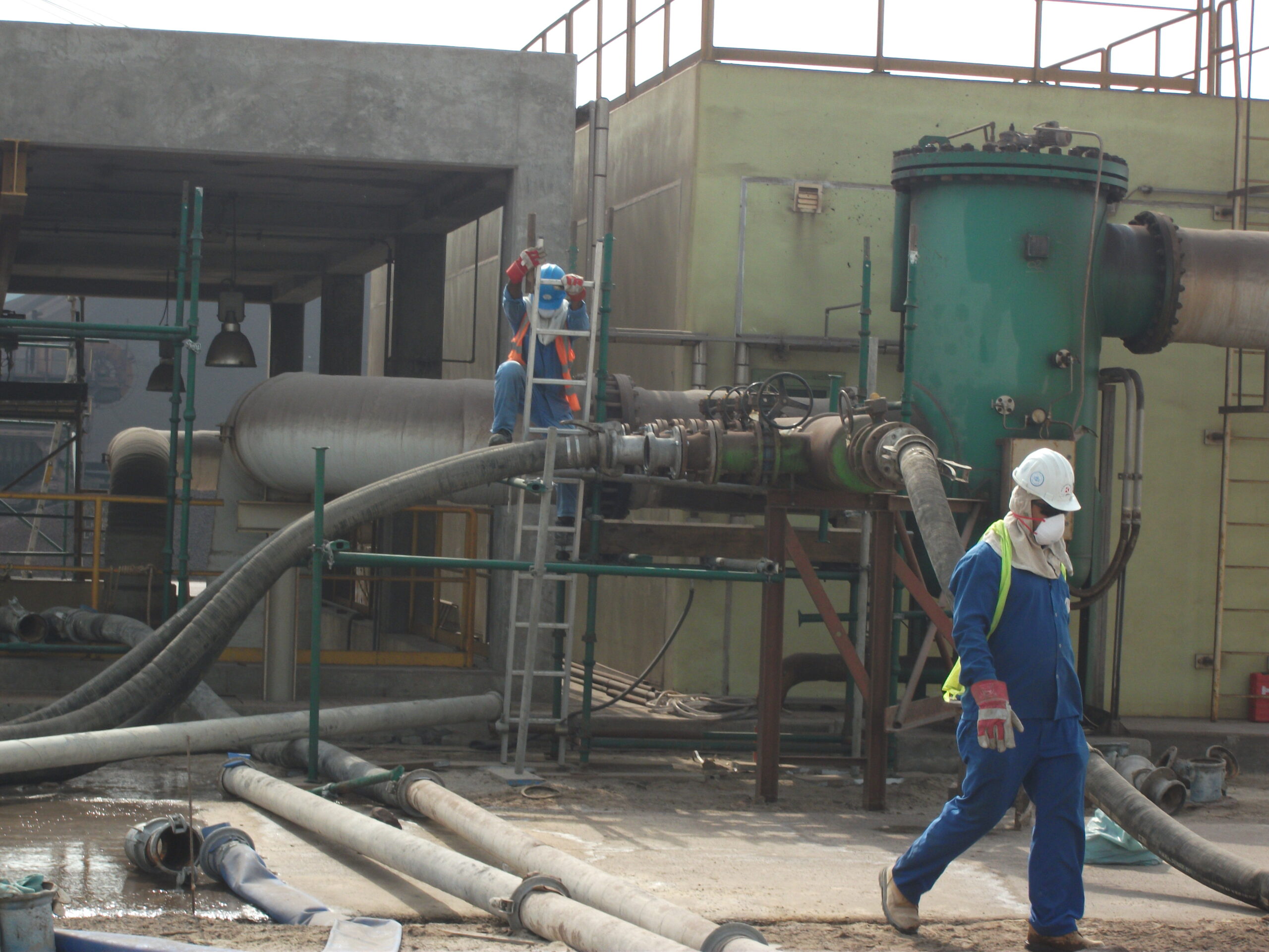AD over pumping Khansaheb Sykes Dewatering – Awarded an over-pumping project for one of Abu Dhabi’s Steel Manufacturers