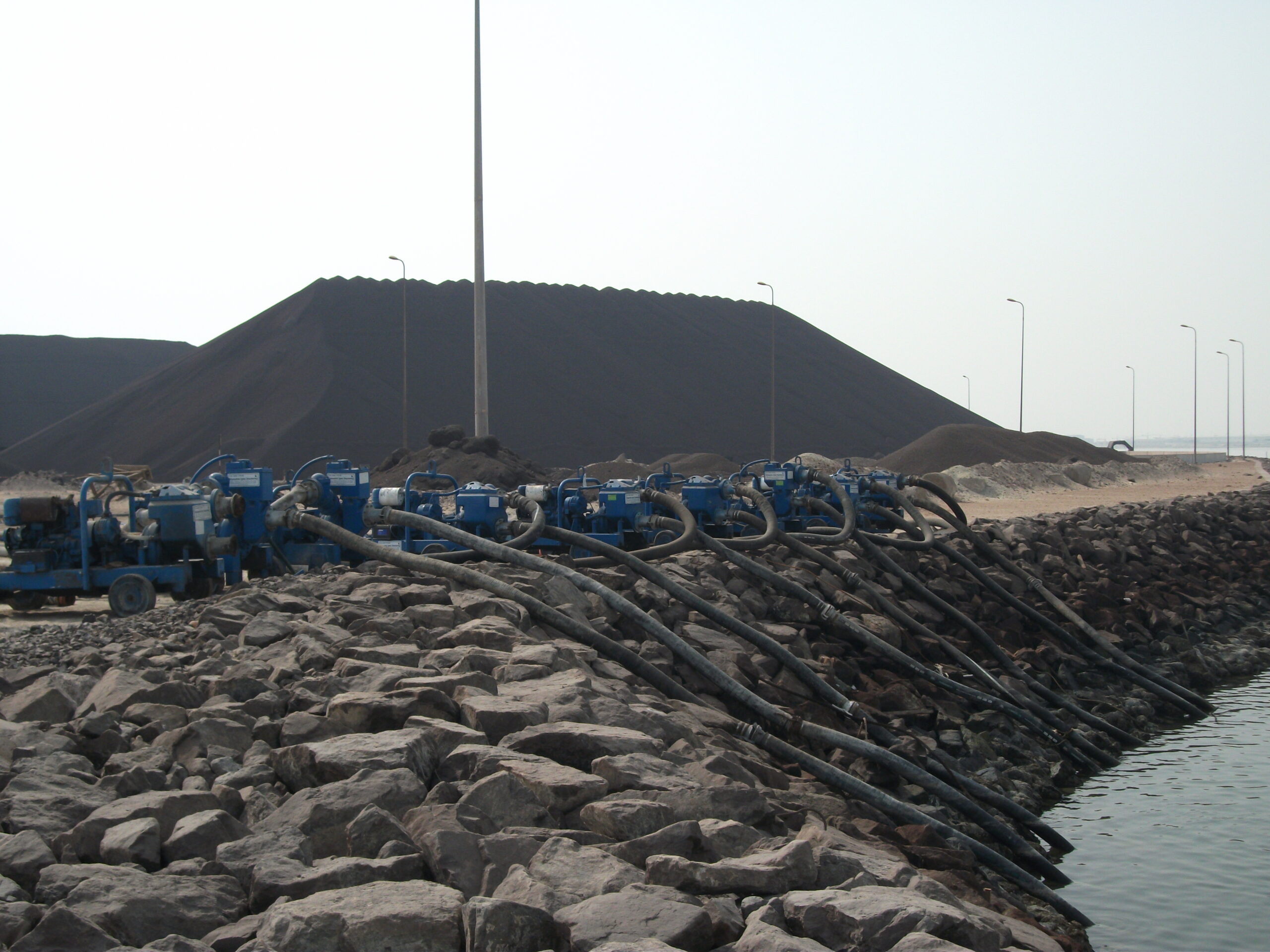 AD over pumping2 Khansaheb Sykes Dewatering – Awarded an over-pumping project for one of Abu Dhabi’s Steel Manufacturers