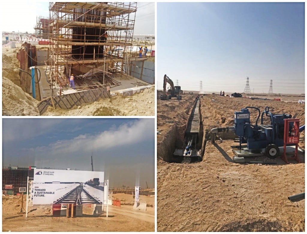 Etihad Rail - Khansaheb Sykes - Khansaheb Sykes Dewaters for the Etihad Rail