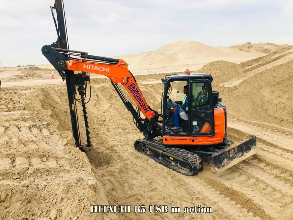 WellPoint Dewatering Drilling Machine Sole Working