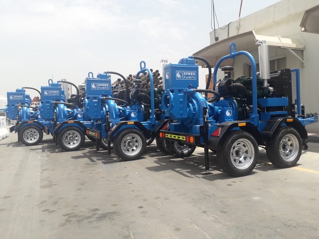 Dewatering pumps Khansaheb Sykes Dewatering pumps sale aids humanitarian and development initiatives in Yemen